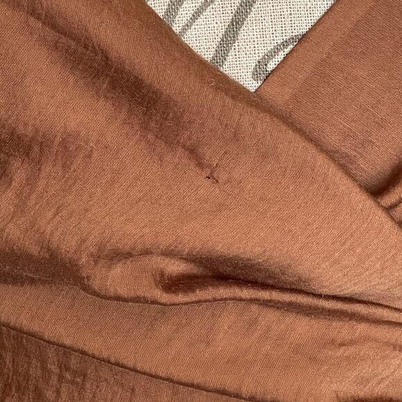 Express Womens Blouse Sz Small Wrap Ruffle Boho Cottagecore Fairycore Cottage - Picture 11 of 15